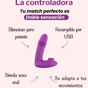 Doble Clitoris y Vagina estimuladas